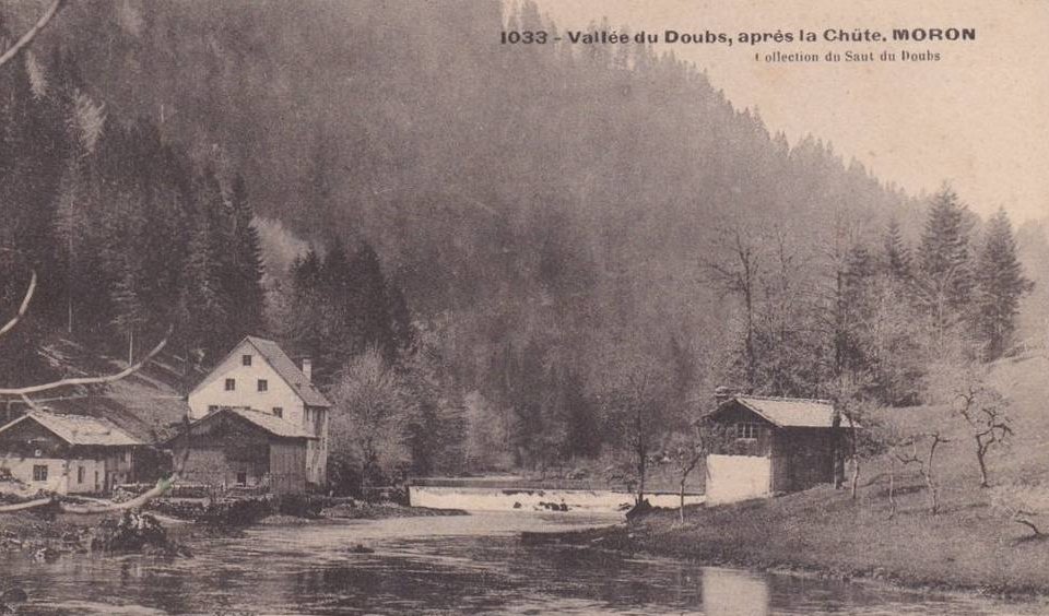 ancienne photo du lac du doubs